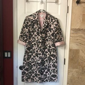 Retro over the knee jacket.